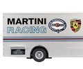 Mercedes O 317 renntransporter Porsche Martini Racing - Schuco 1.18 (17)